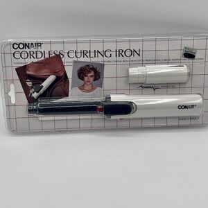 Vintage Conair Therma Cell Cordless Curling Iron CA0262CS Sealed NOS 80's 90's